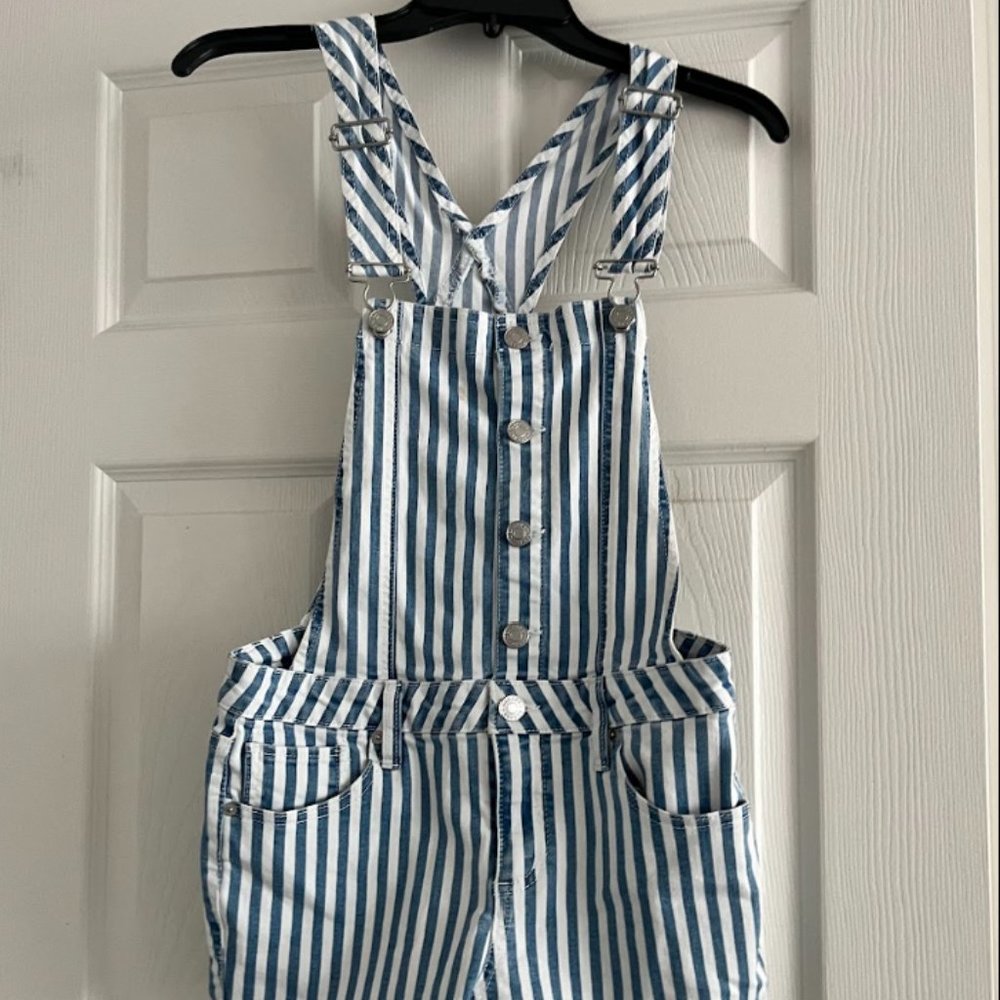 XS Garage stripped romper